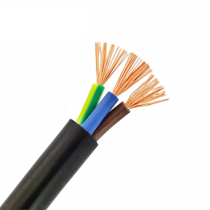 300 500V Multi Core Stranded Copper Conductor Electric Wires Cables