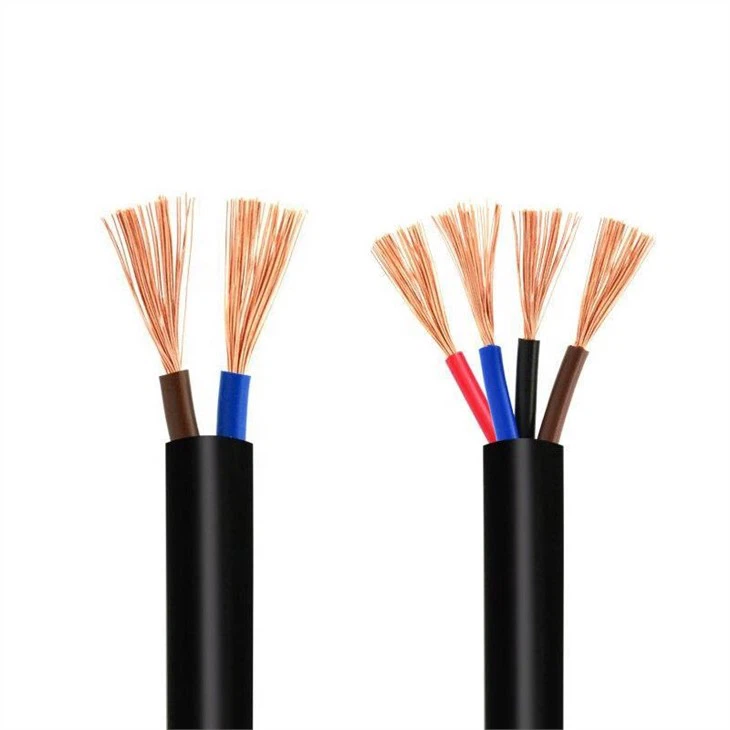300 500V Multi Core Stranded Copper Conductor Electric Wires Cables
